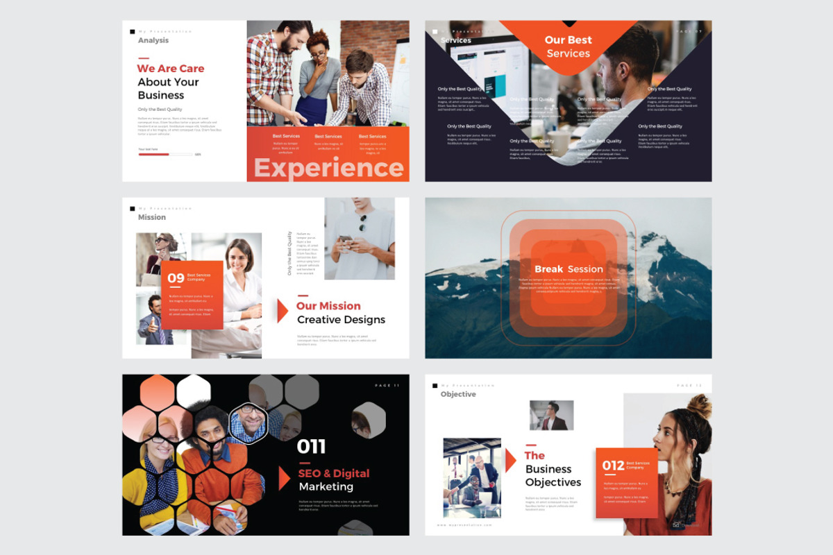 TRANSFORM BUSINESS - Powerpoint, a Presentation Template by Shafura (Photo 3 of 6)