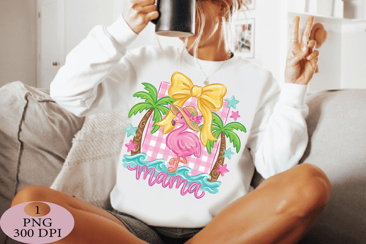 Summer Beach Mama PNG, an Illustration by Daily.Designs (Photo 2 of 5)