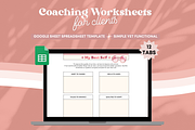 Coaching Worksheets for Clients, a Templates & Theme by bellaROSEworkshop (Thumbnail 6 of 6)