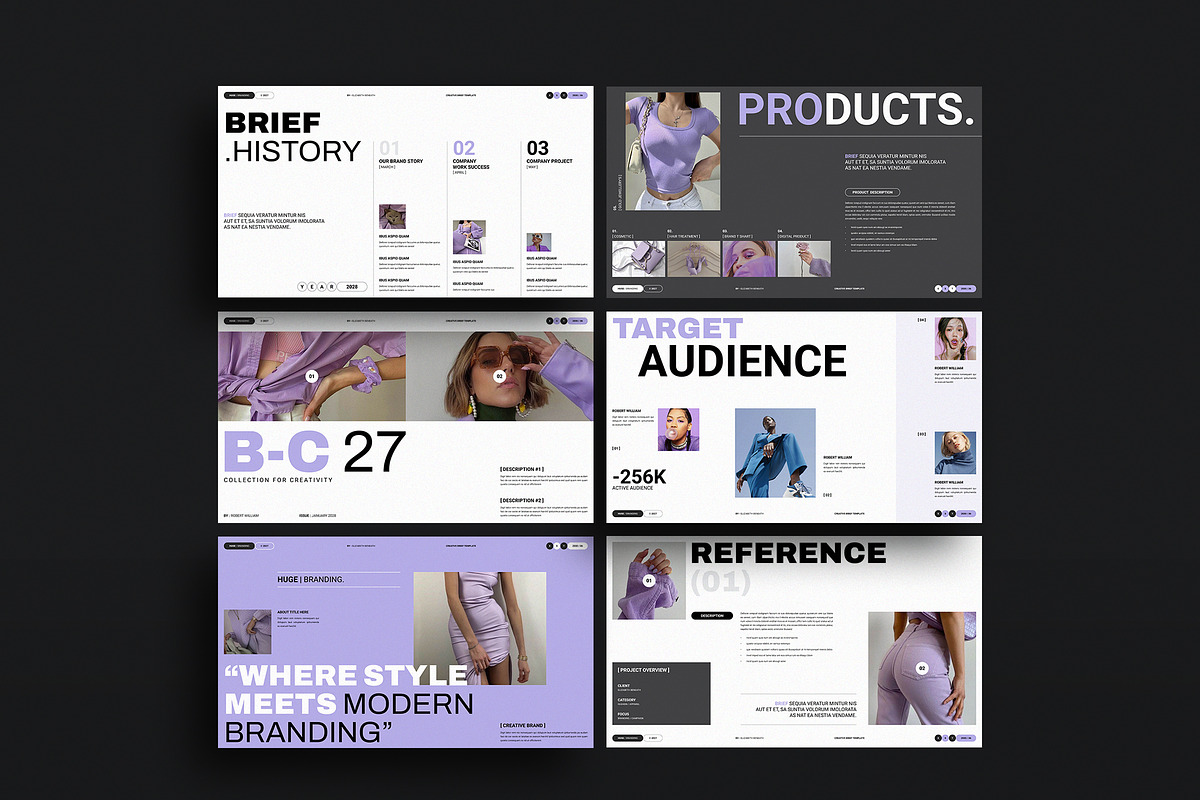 Creative Brief Presentation Template, a Presentation Template by TemplateFolio-Shop (Photo 7 of 11)