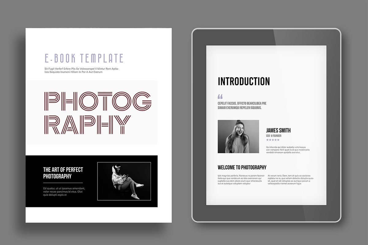 Modern Photography Guide EBook, an UI Kit Template by MightyDesign (Photo 2 of 10)
