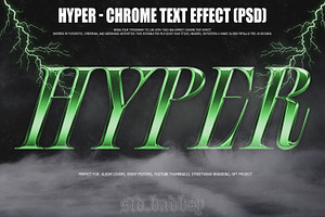 Chrome Text-Effect Editable PSD, a Branding & Logo Template by std.badboy