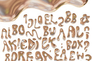 ok cool, metallic bubble font duo, a Font by ana & yvy (Thumbnail 15 of 18)