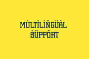 Away Day, a Slab Serif Font by Nian Keun Studio (Thumbnail 5 of 10)