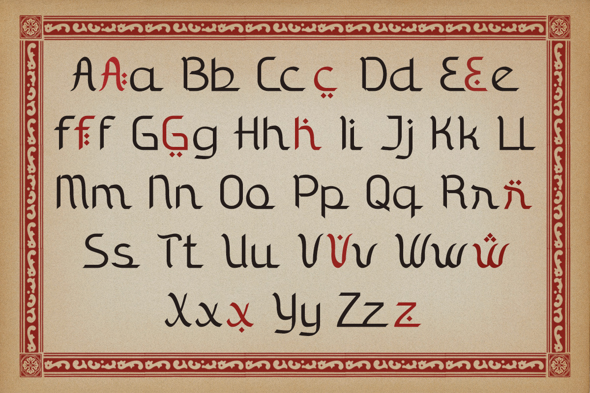 Maqolah Arabic Display Font, a Sans Serif Font by Vadovastd (Photo 2 of 8)