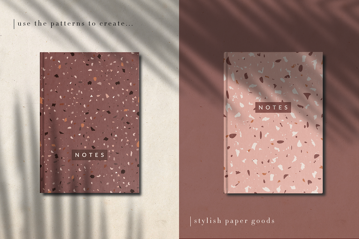Terrazzo | 12 Seamless Patterns Set, a Pattern Graphic by Studio Fevrier (Photo 4 of 8)