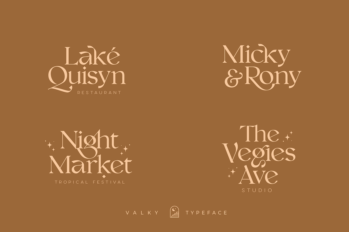 Valky Classic Modern Typeface, a Serif Font by Kaligra.co (Photo 29 of 30)
