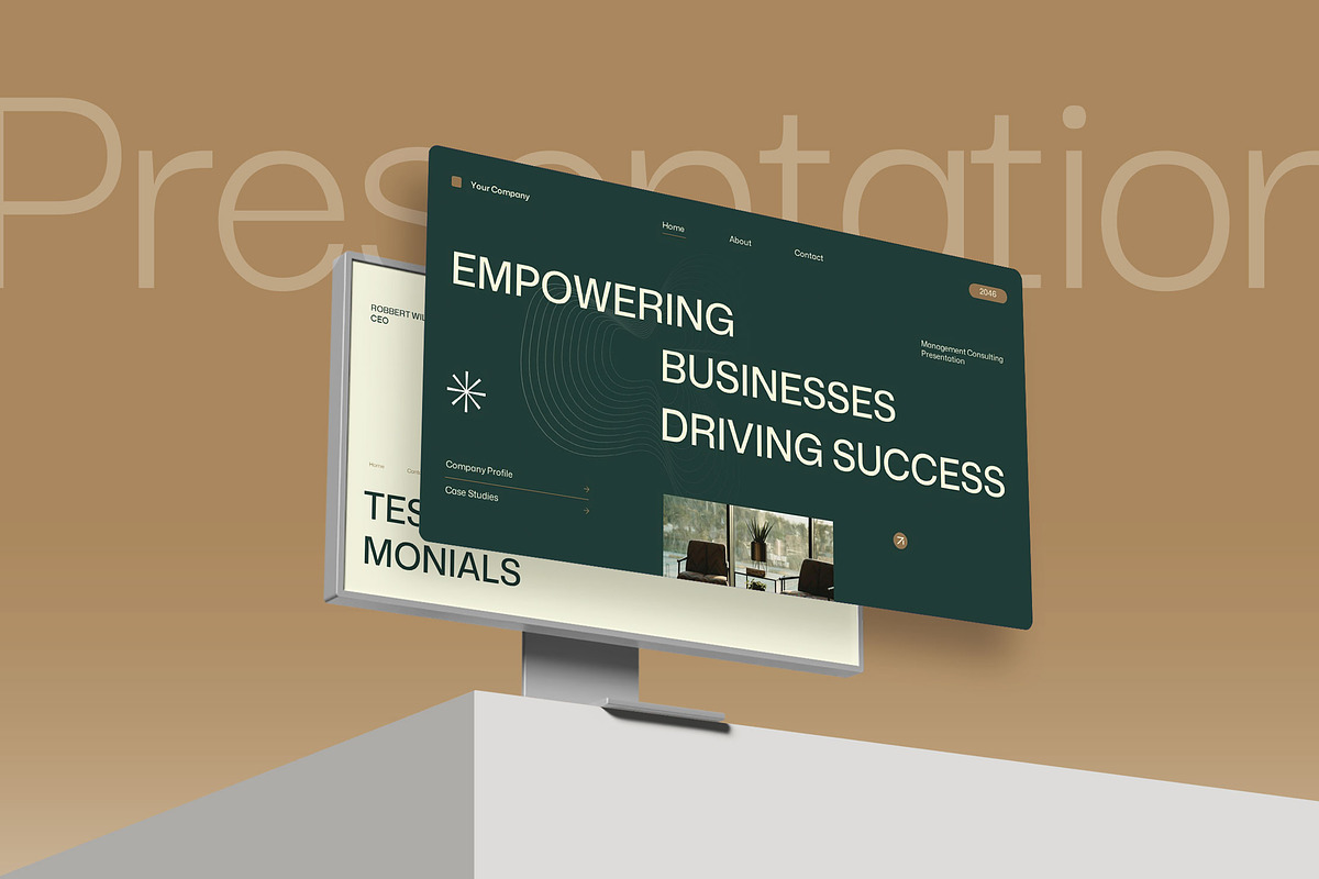 Management Consulting Powerpoint preview 2