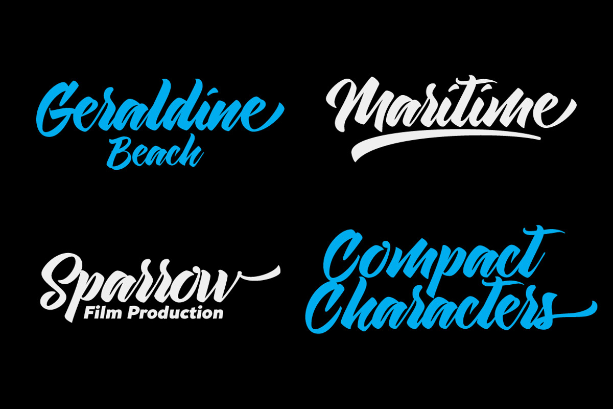 Maulina Typeface preview 4
