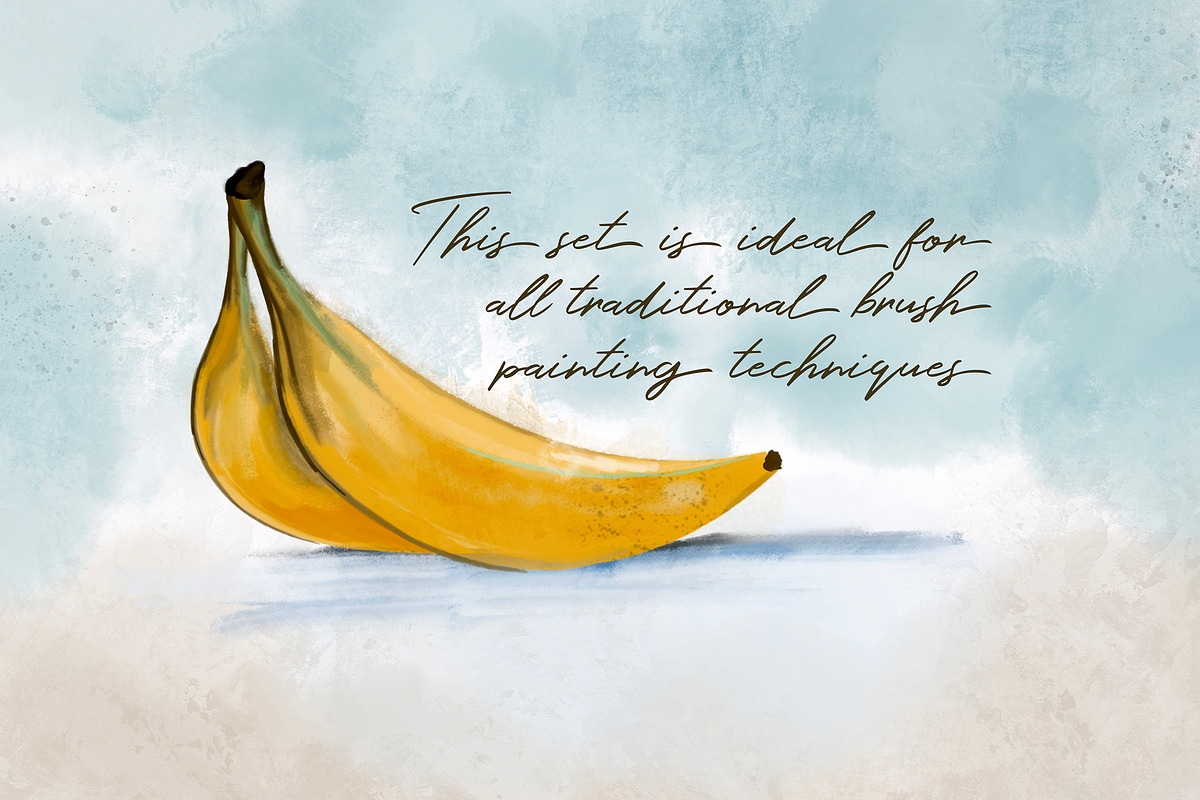 Painterly Procreate Brushes, a Brushes & More by DeloresArt (Photo 3 of 13)