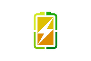 Battery Energy Logo, a Branding & Logo Template by Buqancreative