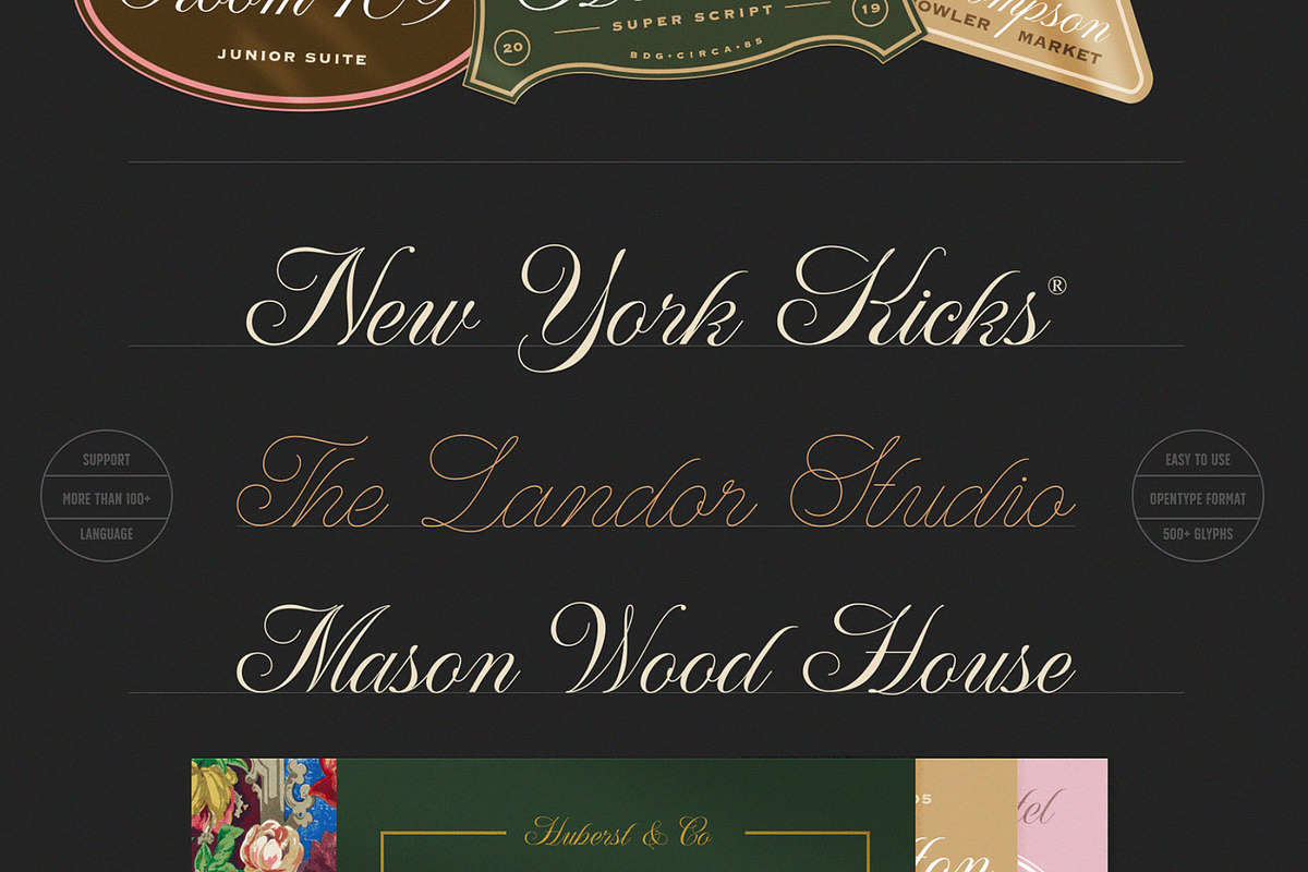 WT Hilton Script, a Font by Winston Type Co. (Photo 2 of 9)
