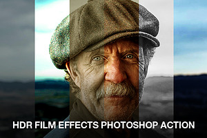HDR Film effects action
