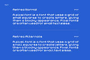 Astrea - Pixel Font | Display & Text, a Sans Serif Font by Studio Siv (Thumbnail 8 of 8)