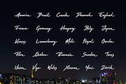 Reflect Handwritten Font, a Font by sunnytudu (Thumbnail 8 of 8)