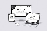 Multi Device Mockup Bundle Set, a Wearable Device Mockup by Rielismee (Thumbnail 3 of 5)
