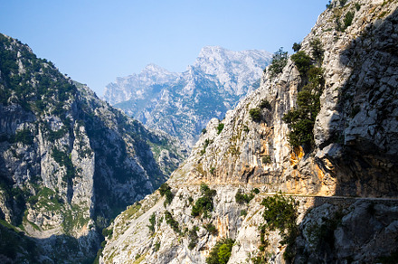 Cares trail - ruta del Cares - in Picos de Europa, Asturias, Spa, a Nature Photo by GoodGoods