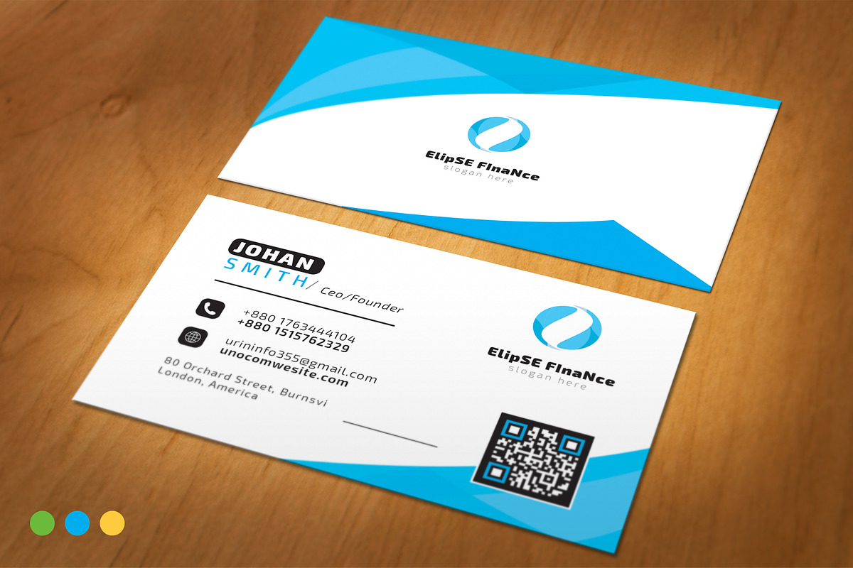 Business Card, a Business Card Template by ZAAS (Photo 4 of 6)
