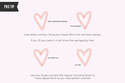 Procreate Lettering Brushes, a Brush Add-On by Beck McCormick (Thumbnail 13 of 18)