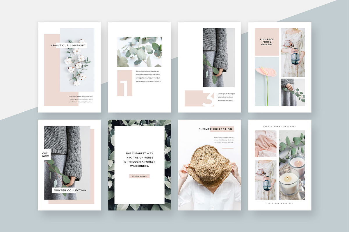Magnolia Vertical PowerPoint, a Presentation Template by Studio Sumac (Photo 2 of 5)