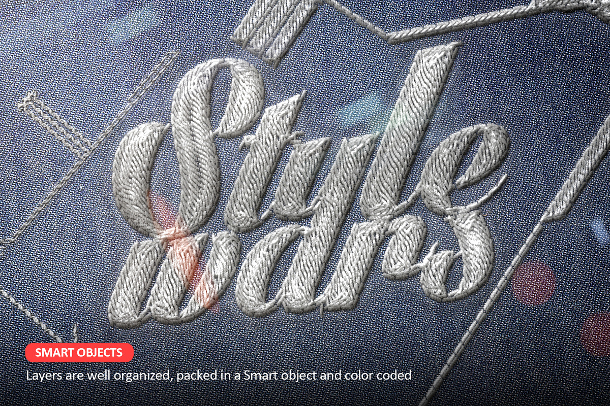 Realistic Embroidery PS Actions, an Action Add-On by Blacknull (Photo 5 of 9)