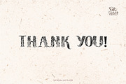 Dark Forest Uppercase Font, a Font by saturday.sketch (Thumbnail 10 of 10)