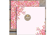 Cherry Blossoms Digital Paper, a Pattern Graphic by JennyL Designs (Thumbnail 3 of 6)