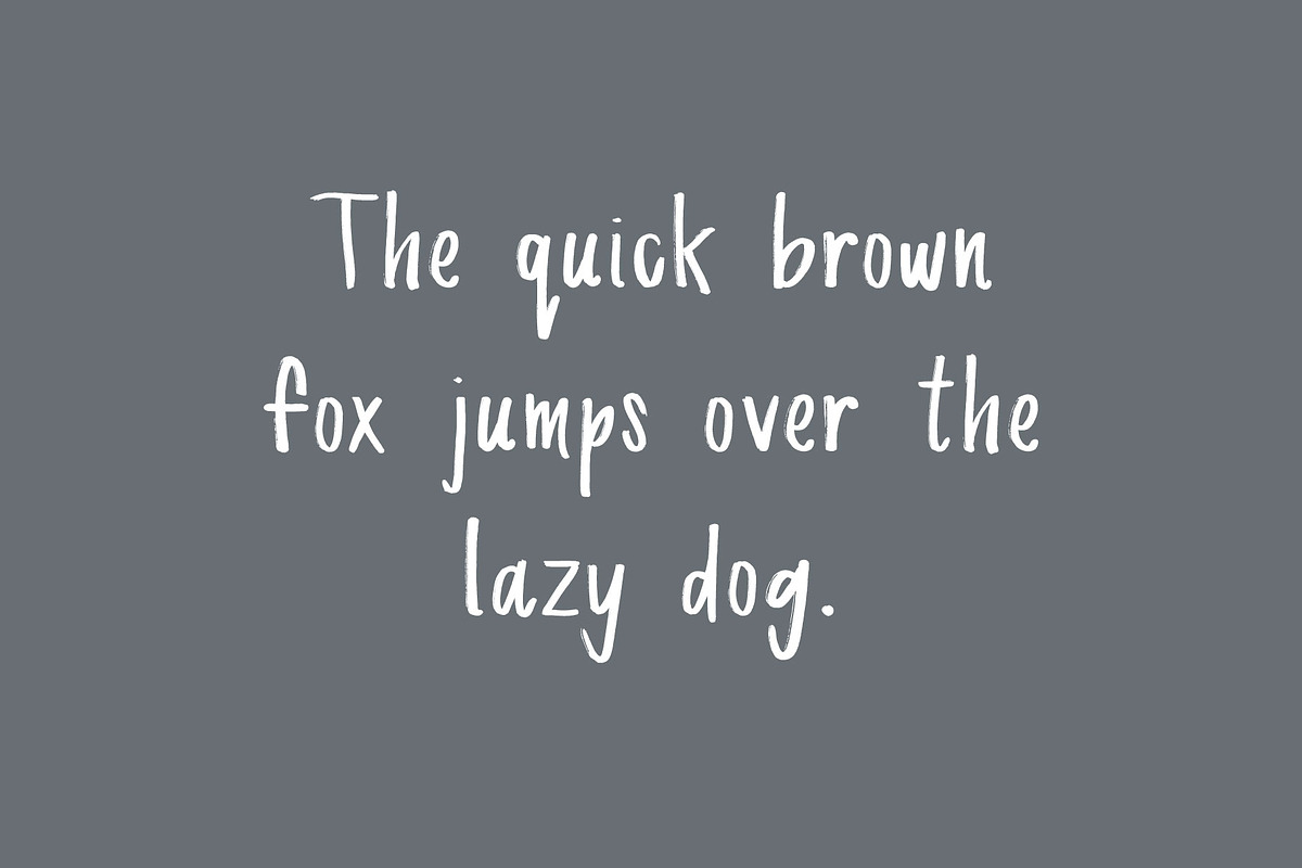 Bayside Hand - Hand Drawn Font preview 3