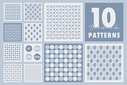 Handmade seamless patterns, a Texture Graphic by Ninos Mandala (Thumbnail 5 of 7)