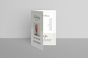 Funeral Program | MS Word & Indesign, a Brochure Template by Leaflove (Thumbnail 4 of 5)