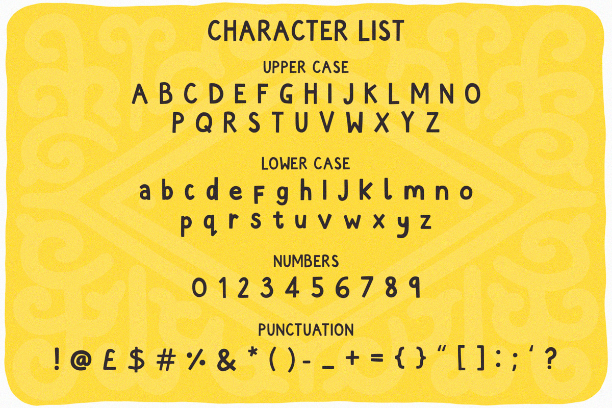 Custard Cream - A Playful Font, a Sans Serif Font by Happy Type Club (Photo 3 of 3)