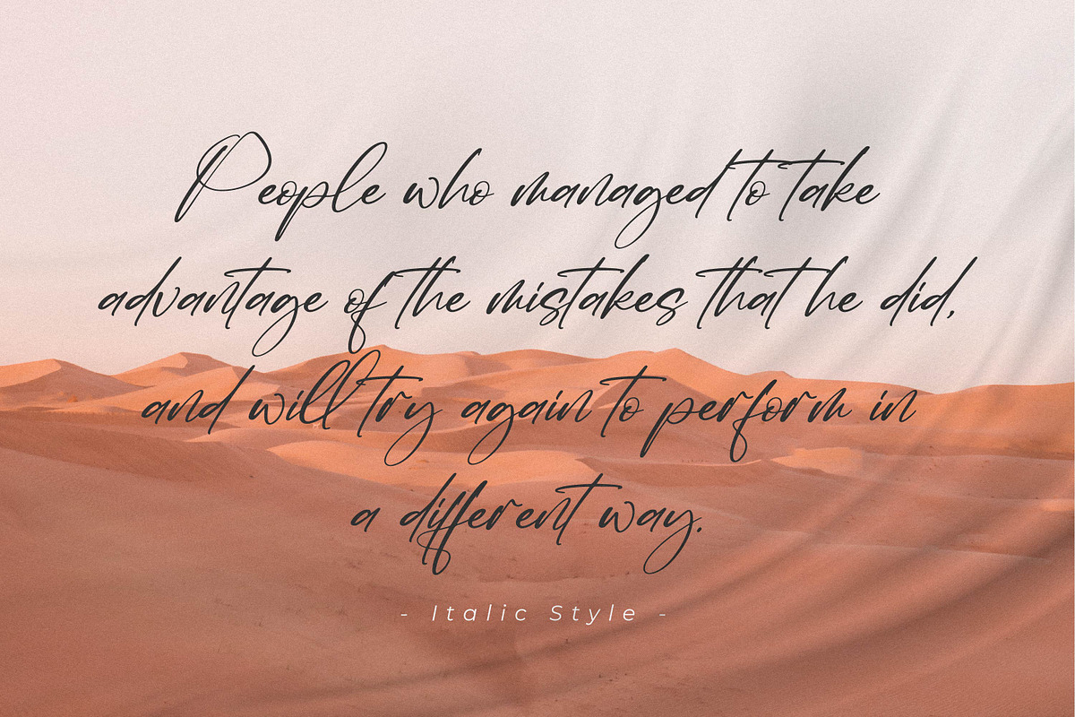 Quellany, a Handwritten Font by Integritype Studio (Photo 8 of 15)