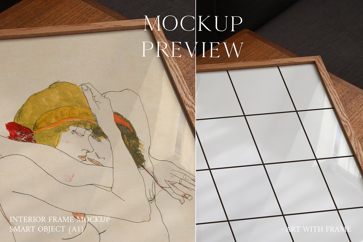Scandinavian Living Room Mockup, a Product Mockup by ArtwithFrame (Photo 13 of 16)