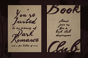 Dark Romance Gothic Font, a Handwritten Font by BilberryCreates (Thumbnail 3 of 9)