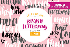 Hand-Lettered Blog Kit