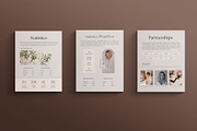 Media Kit Canva Template | EARTHY, a Print Template by Sierra Creative Studio (Thumbnail 4 of 10)