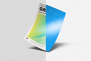 Paper Poster Mockups - 12 views, an Advertising Mockup by Illusiongraphic (Thumbnail 15 of 28)