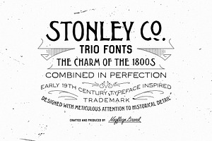 Stonley, a Serif Font by Megflags