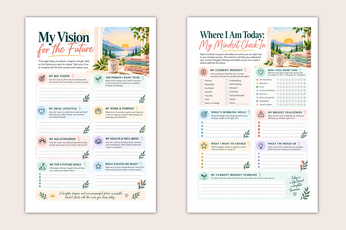 Future-Ready Mindset, a Stationery Template by Designmela01 (Photo 5 of 5)