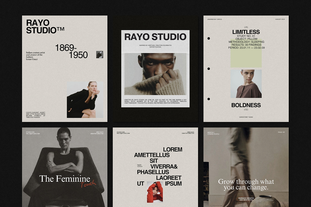 RAYO | Instagram Post Bundle, a Social Media Template by Pixel Grid (Photo 7 of 10)