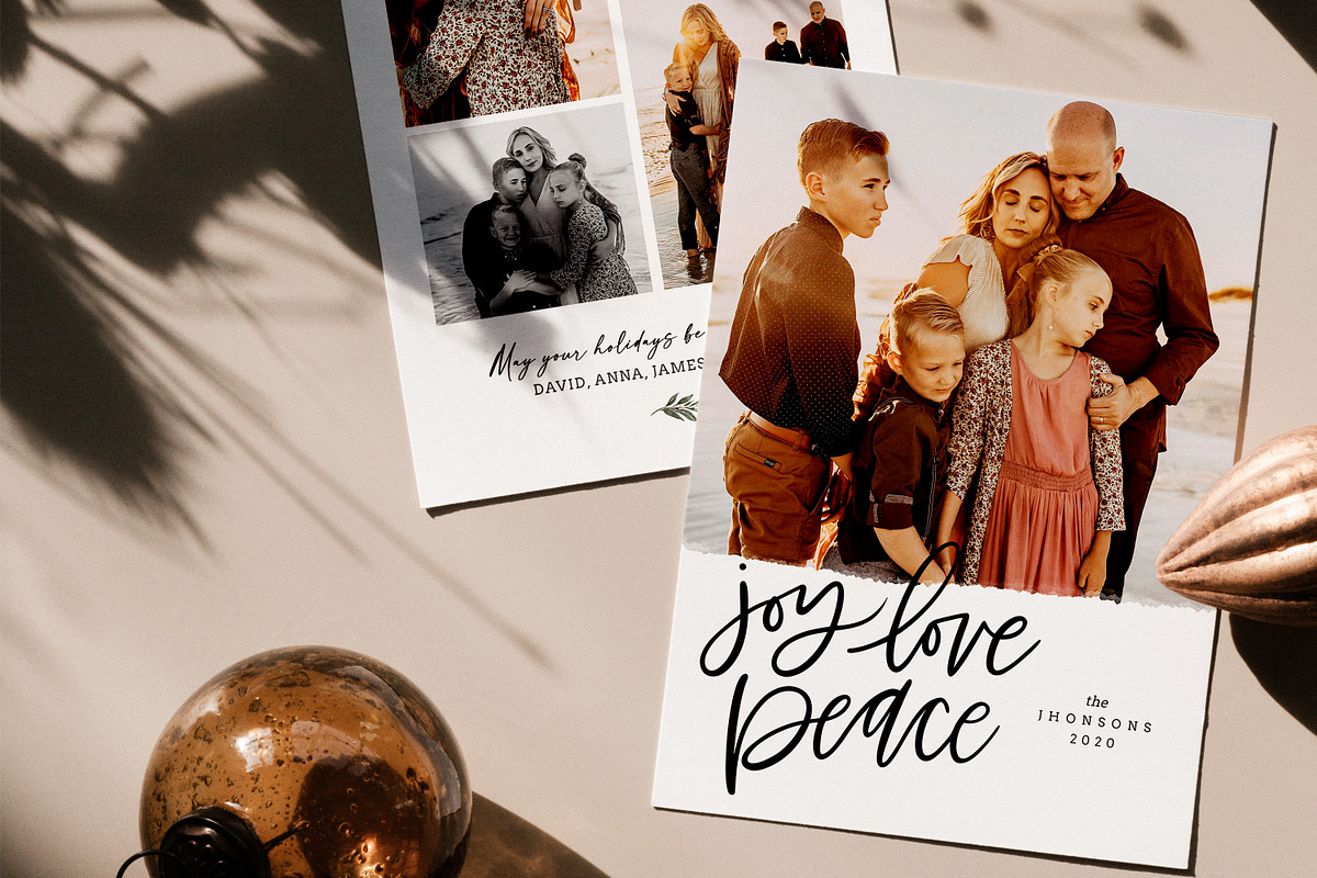 Christmas Card Template CD209, a Card Template by Salsal Design (Photo 4 of 4)