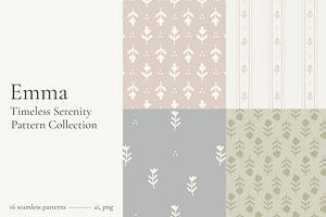 Timeless Serenity Pattern Collection