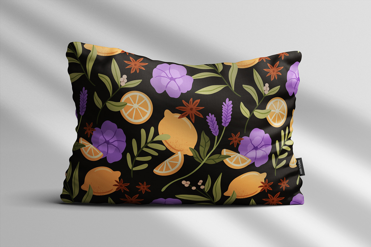 Herbs, flowers seamless patterns, a Pattern Graphic by Good Studio (Photo 5 of 6)