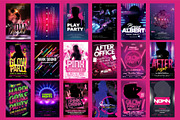 45 Glow Flyer Bundle, a Social Media Template by PopotLane (Thumbnail 2 of 4)