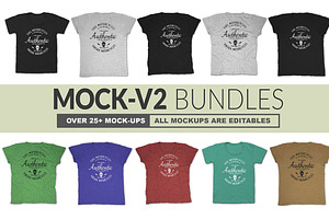 Apparel Mock-Ups Vol-1 Bundle