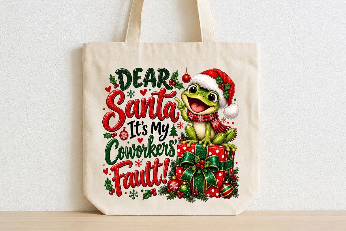 Coworkers Fault Christmas Sublimatio, a Seasonal Illustration by CraftArtStudio (Photo 2 of 4)