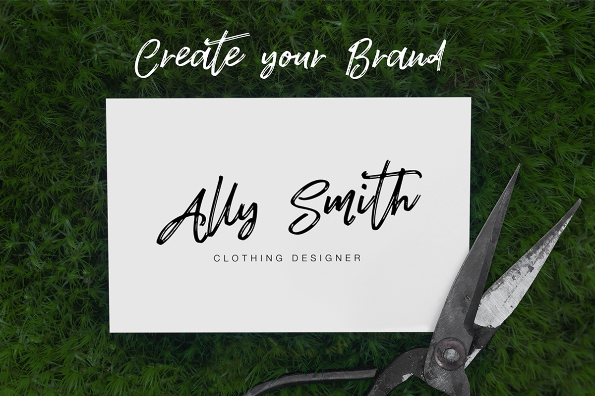 Sallie font preview 3