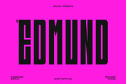 CS Edmund – Condensed Font, a Sans Serif Font by Craft Supply Co. (Thumbnail 1 of 8)