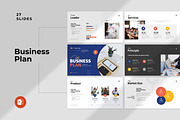 Business Plan Presentation Template, a Presentation Template by Studio_Clarity (Thumbnail 1 of 6)