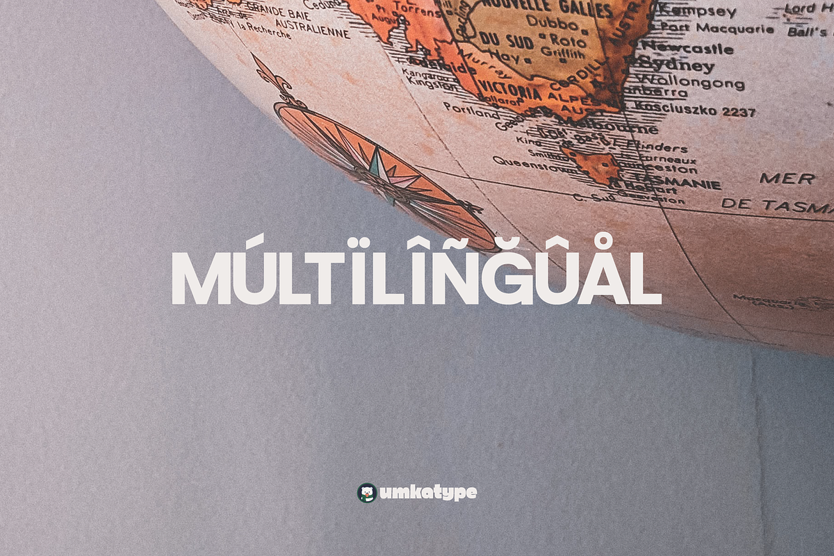 Vanilla Logo Font, a Sans Serif Font by alpercakici (Photo 4 of 6)